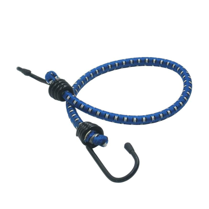 CORD ELASTIC TRAPEZE 10MM DIA WITH HOOK AND CLAMP