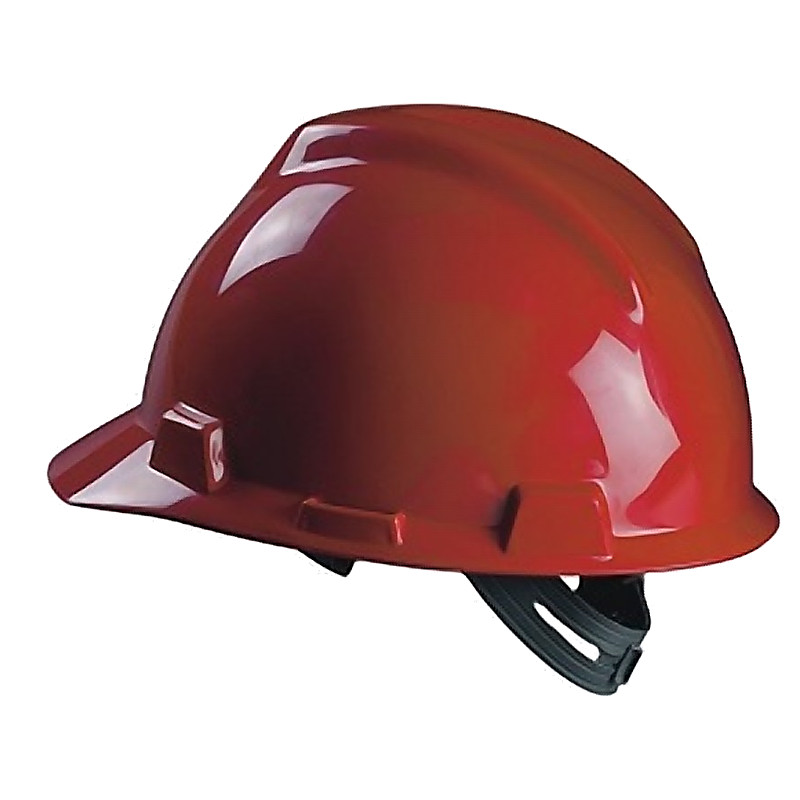 HELMET SAFETY SLOTTED V-GARD WITHSATZ-ON SUSPENSION