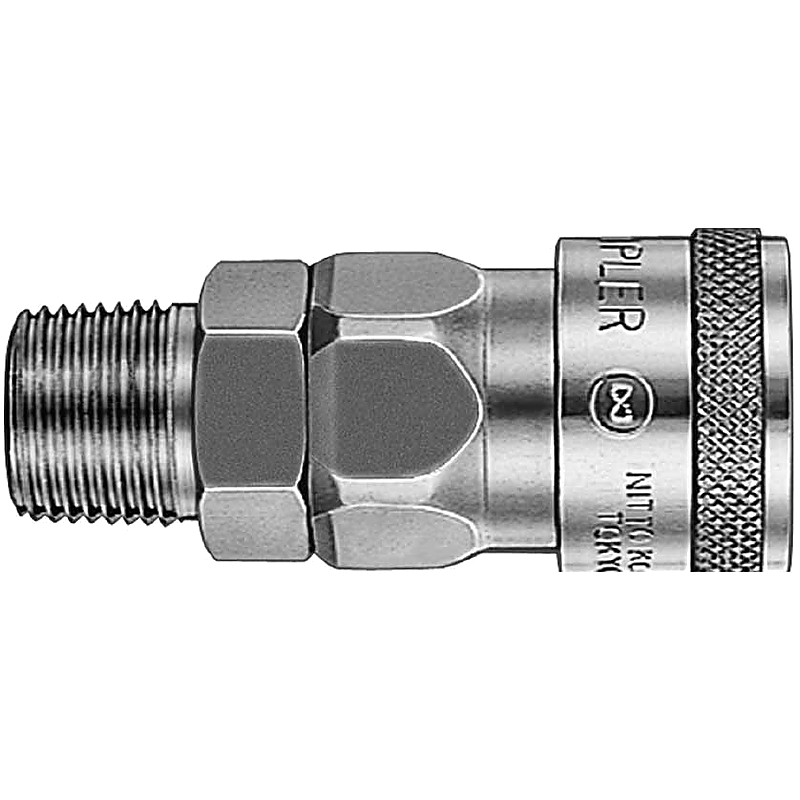 COUPLER QUICK-CONNECT STEEL 10SM R