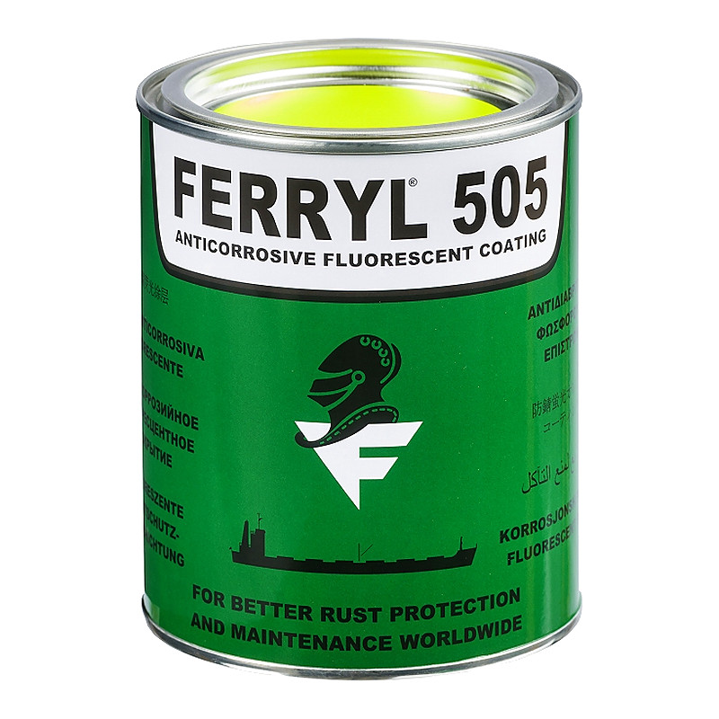 ANTICORROSIVE FLUORESCENT COATING FERRYL 505