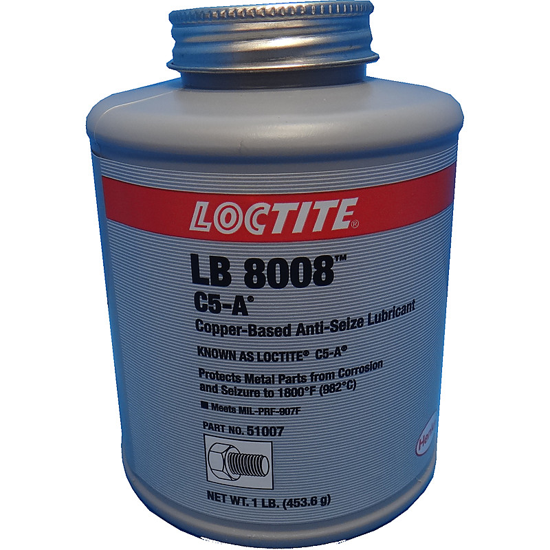 LUBRICANT ANTI-SEIZE LOCTITE LB8008 COPPER BRUSH-TOP 210GM