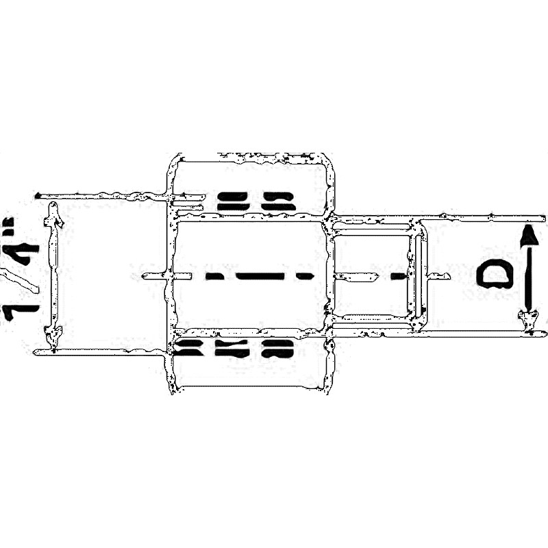 NIPPLE REDUCING 1021 FOR AUTO GREASE DISPENSER