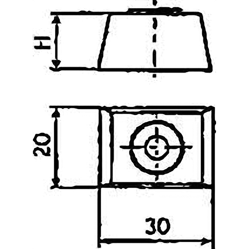 DISTANCE HOLDER F/CLAMP 2014 FOR AUTO GREASE DISPENSER