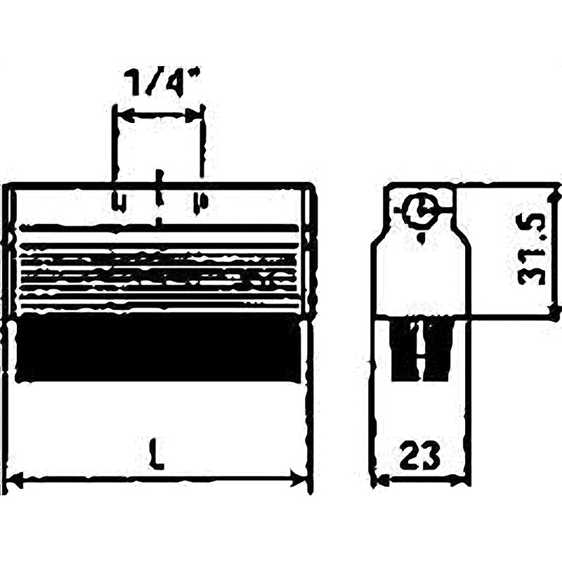 BRUSH L25MM 2038 FOR AUTO GREASE DISPENSER