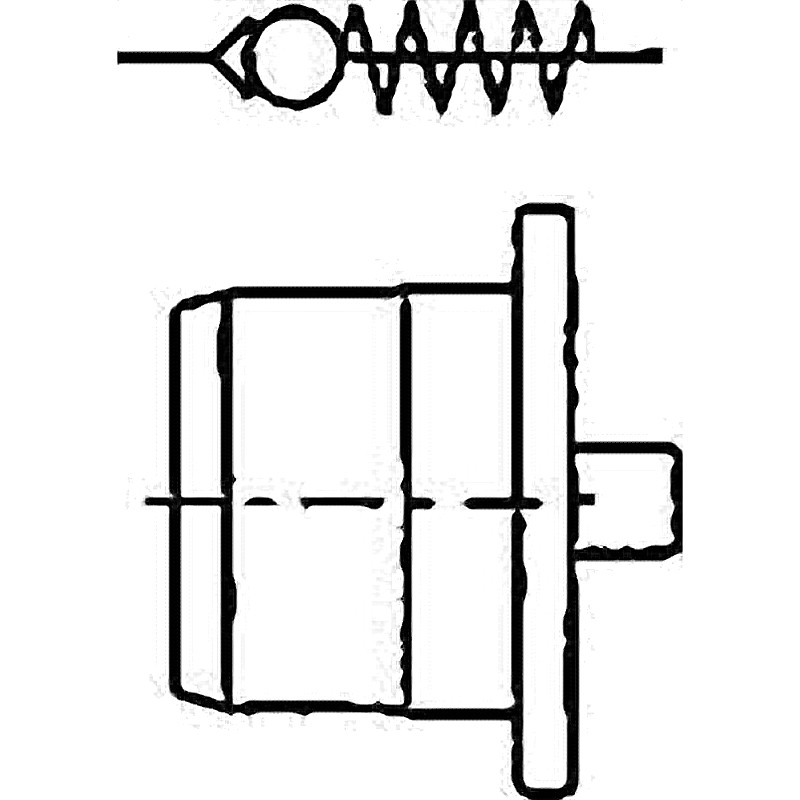 PLUG VALVE NON-RETURN 5060 FOR AUTO GREASE DISPENSER