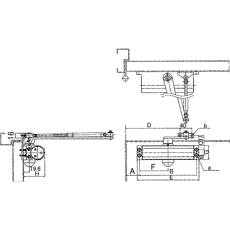 DOOR CLOSER STANDARD TYPE