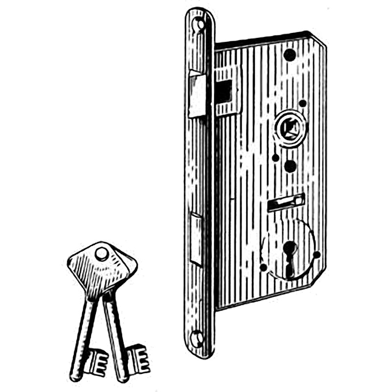 MORTISE LOCKS LEFT HAND SCHWEPPER NO 3201 OFFER 2320