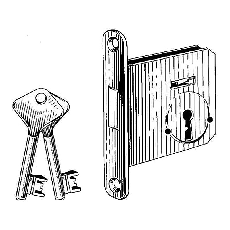 DEAD LOCK MORTISE SCHWEPPER 1172