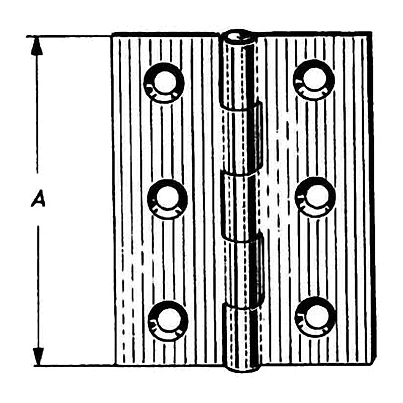 HINGE STAINLESS STEEL