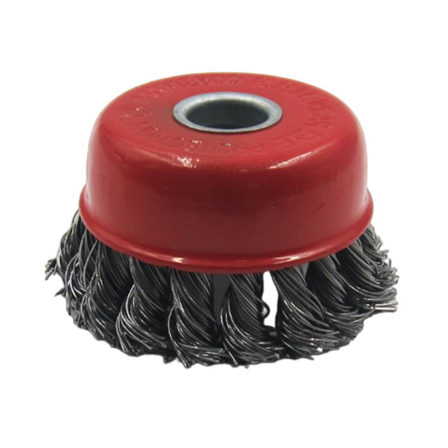 WIRE CUP BRUSH STANDARD 75MMX5/8