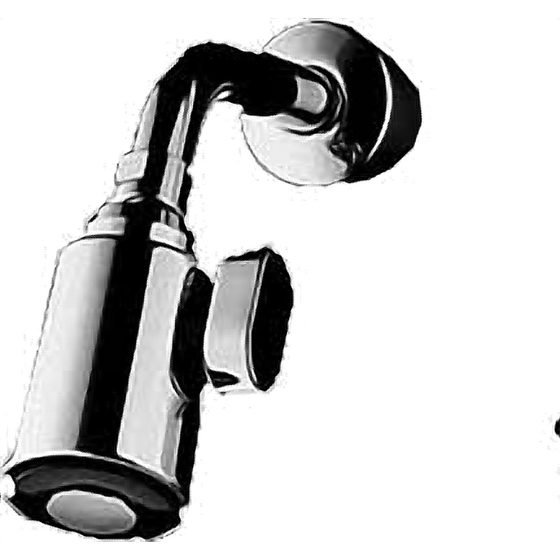 SHOWER HEAD WALL MOUNTED PF1/2 WITH FLOW CONTROL VALVE