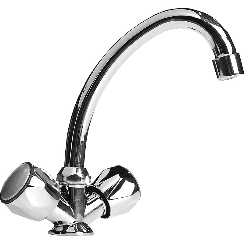 WASHBASIN FAUCET 1 HOLE WITH SWIVEL SPOUT
