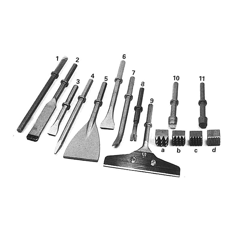 FLAT CHISEL W: SHORT AIR CHISEL HAMMER MH23K