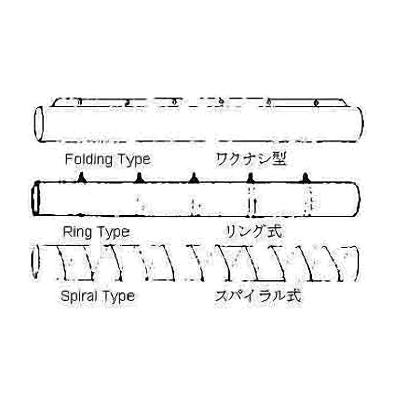 VENTILATION TUBES SPIRAL TYPE 400MMX10M