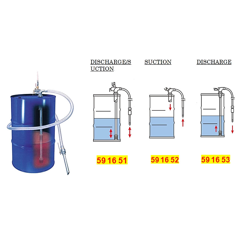 DRUM PUMP PNEUMATIC MODEL TO FOR DISCHARGE