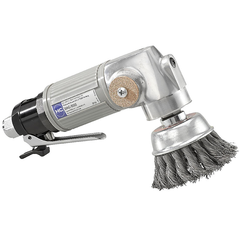 PNEUMATIC DERUSTING BRUSHES MAG-9000