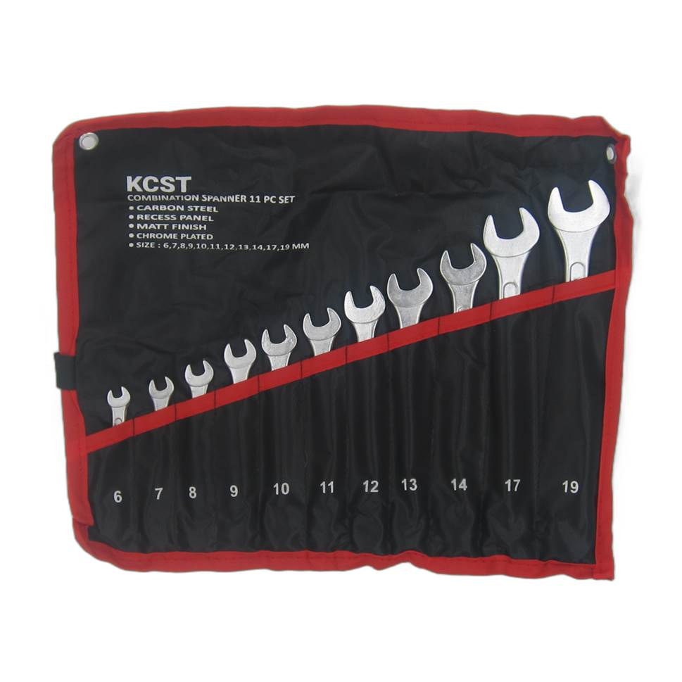 WRENCH SET OPEN & 12-PT BOX 8 TO 10'S