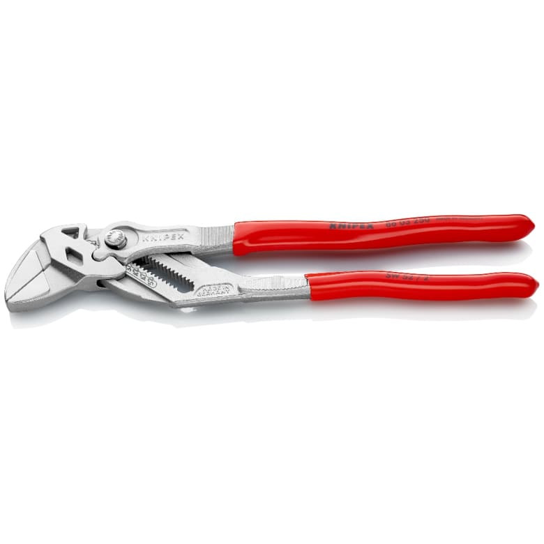 PLIER WRENCH PLASTIC COATED HANDLE KNIPEX 8603180