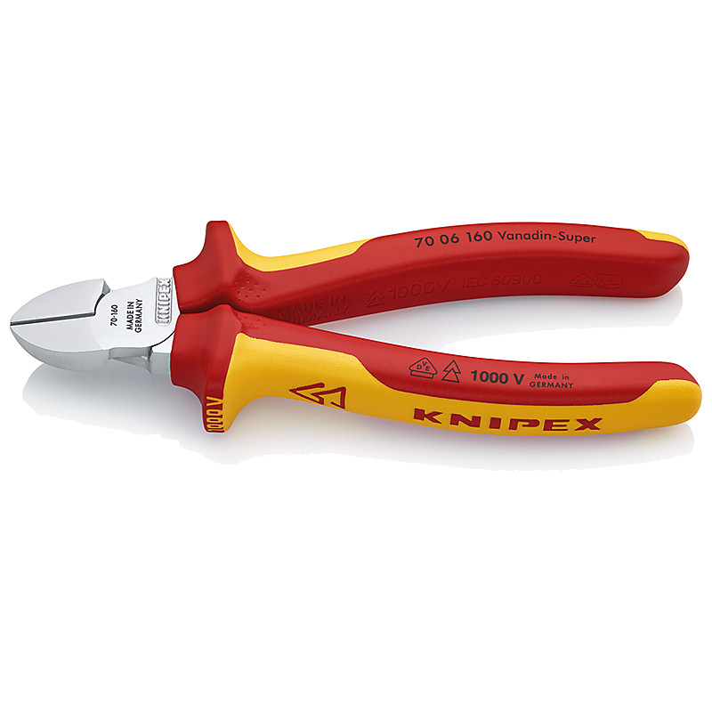INSULATED DIAGONAL INSULATION CUTTERS VDE KNIPEX 7006180