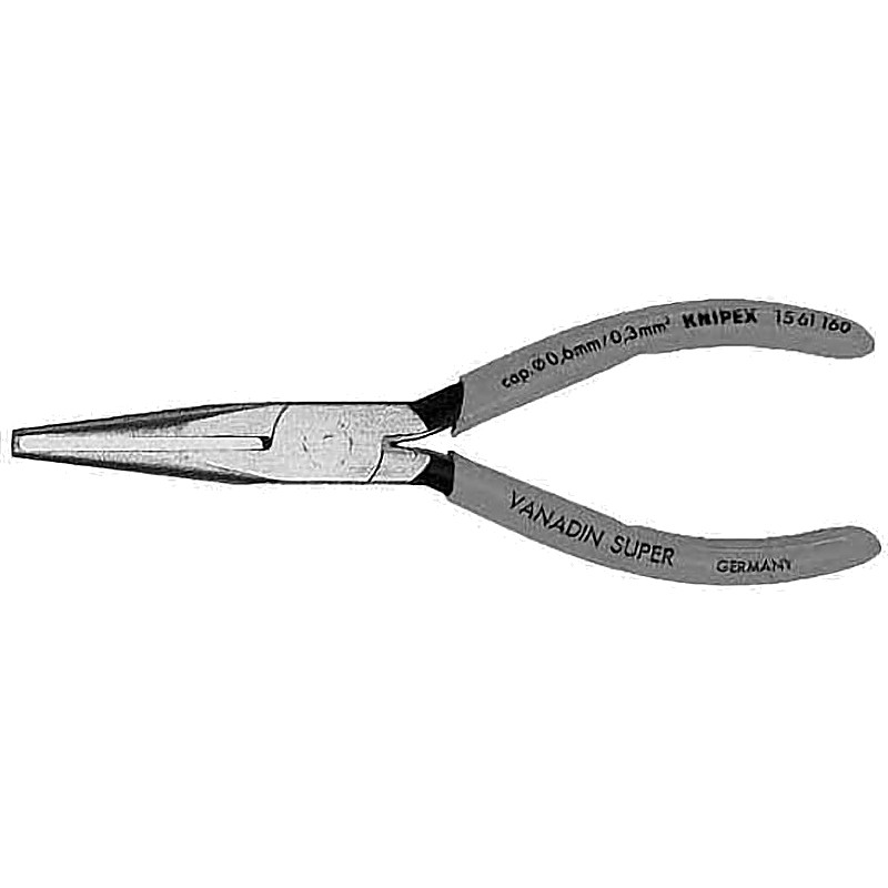 INSULATION STRIPPERS WITH OPENING SPRING PLASTIC COATED HANDLE KNIPEX 1581160