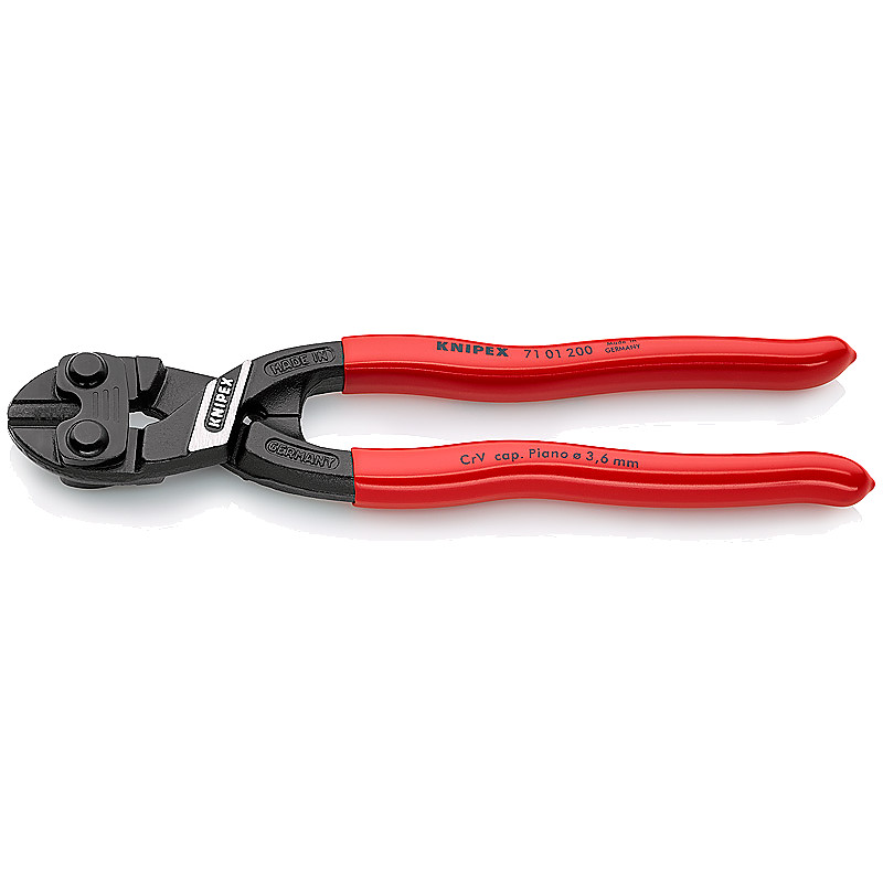 BOLT CUTTER WITH PLASTIC COATED HANDLES KNIPEX 7131200