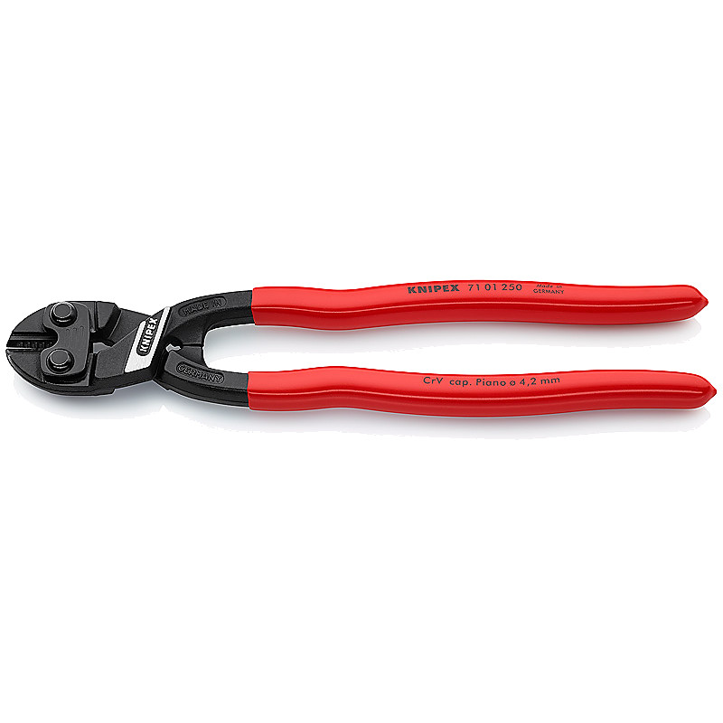 BOLT CUTTER WITH PLASTIC COATED HANDLES KNIPEX 7131250