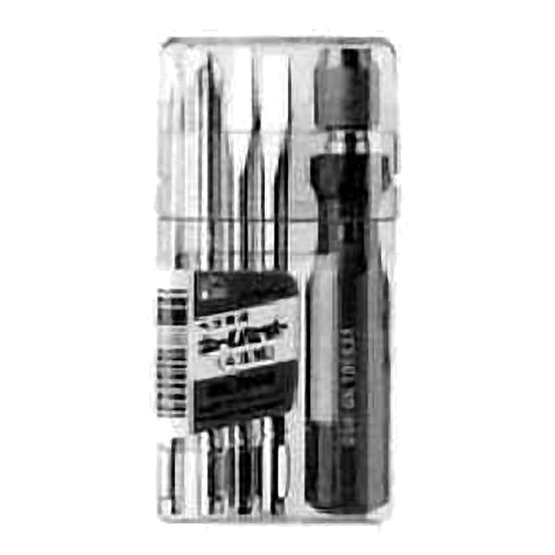 SCREWDRIVER SET DETACHABLE 5 BITS -3/-4/-6/NO.1/NO.2