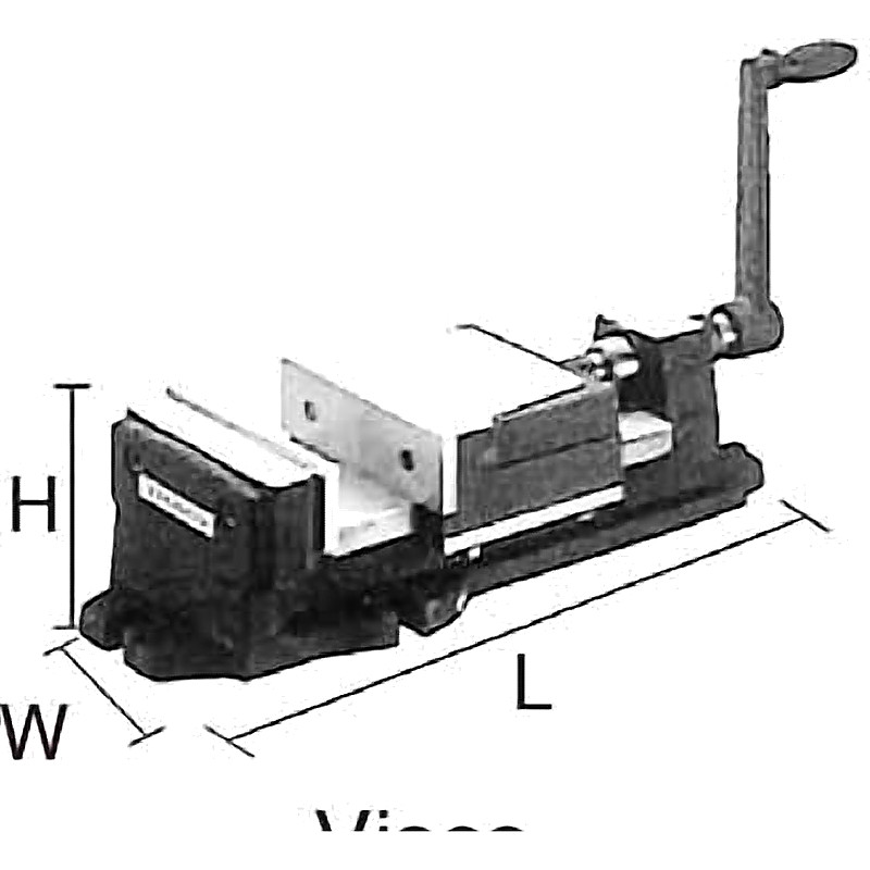 MILLING VISES F TYPE FIXED BASE