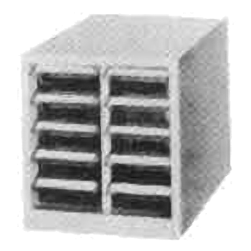 PLASTIC PARTS CABINET WITH 48 DRAWERS