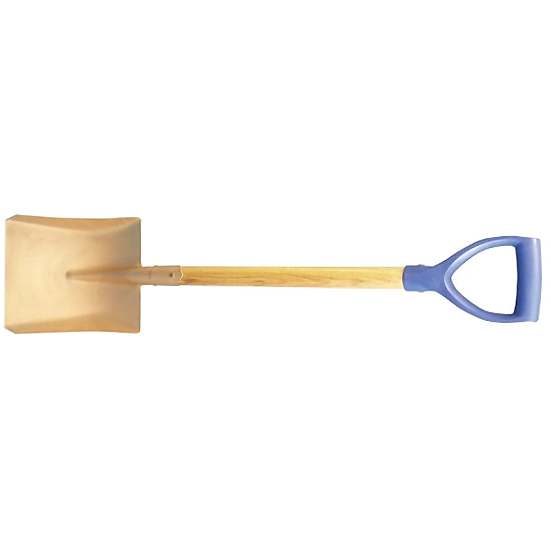 NON-SPARK SQUARE SHOVEL BERYLLIUM COPPER