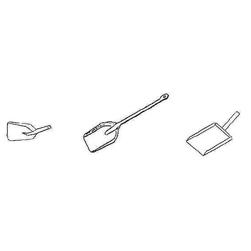 NON-SPARK DUST PAN ALUMINIUM