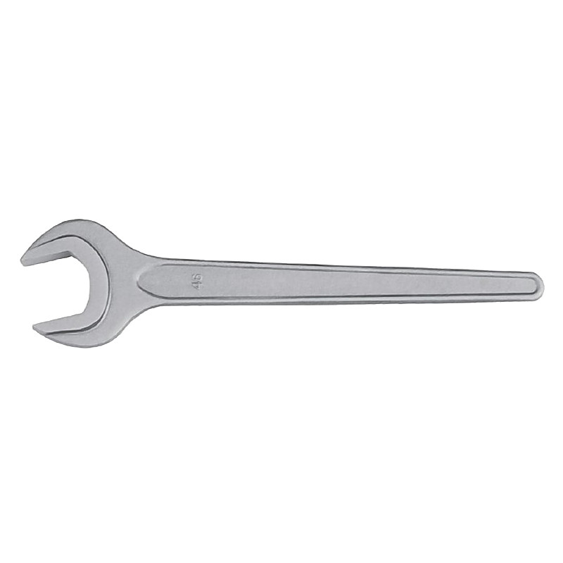 STAINLESS STEEL SINGLE OPEN END WRENCH OPENING ANGLE
