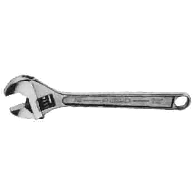 WRENCH ADJUSTABLE RIDGID CHROMED PLATE RIDGID