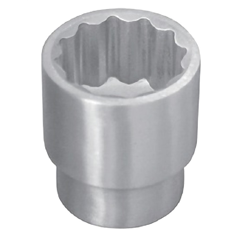STAINLESS STEEL SOCKET WRENCH 12-POINT /SQ DRIVEX17MM ( )