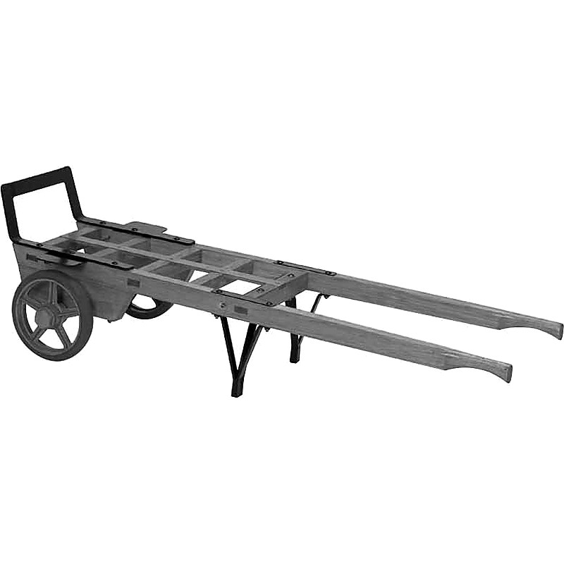 TRUCK WOOD WITH 2 STEEL WHEEL450X1750MM