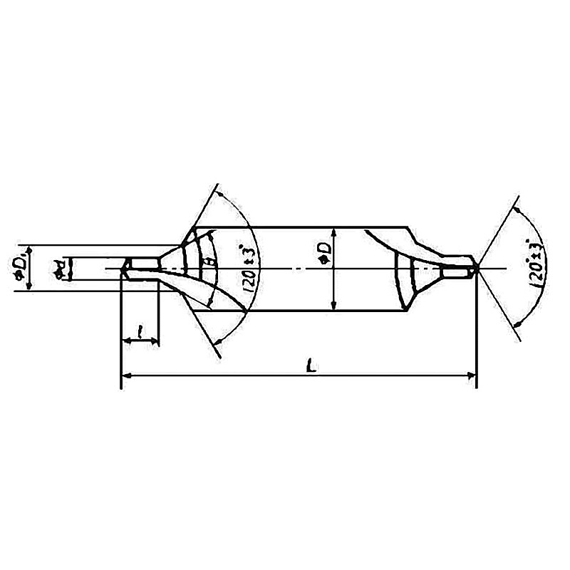 CENTER DRILL HSS B TYPE