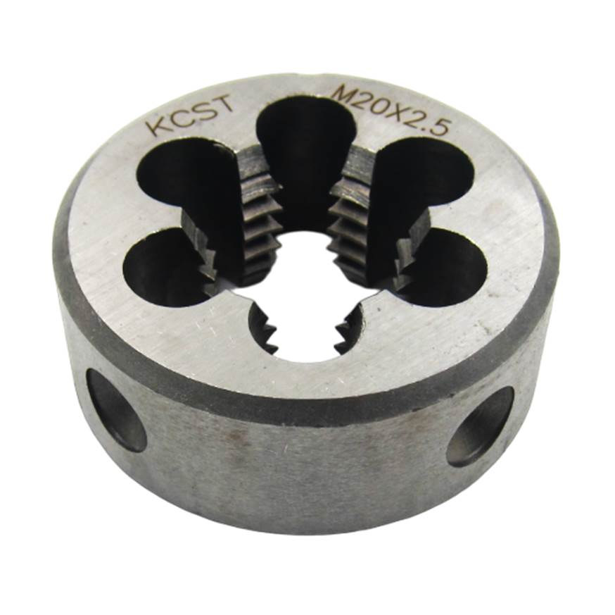 ROUND DIE METRIC FINE THREAD CARBON STEEL
