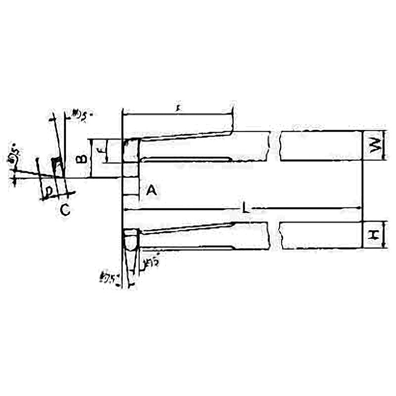 TOOL BIT TIP WELDED HSS BORE FINISHING-25