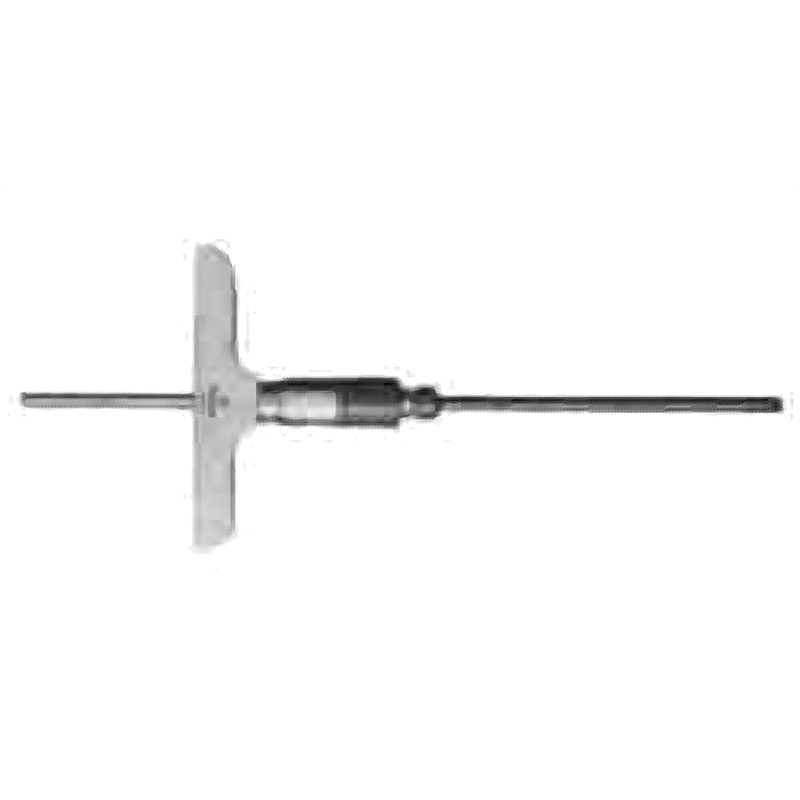 DEPTH MICROMETER WITH SLIDABLE ROD