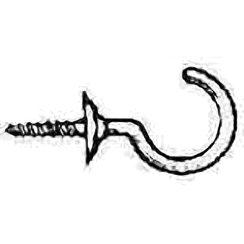 CUP HOOK BRASS