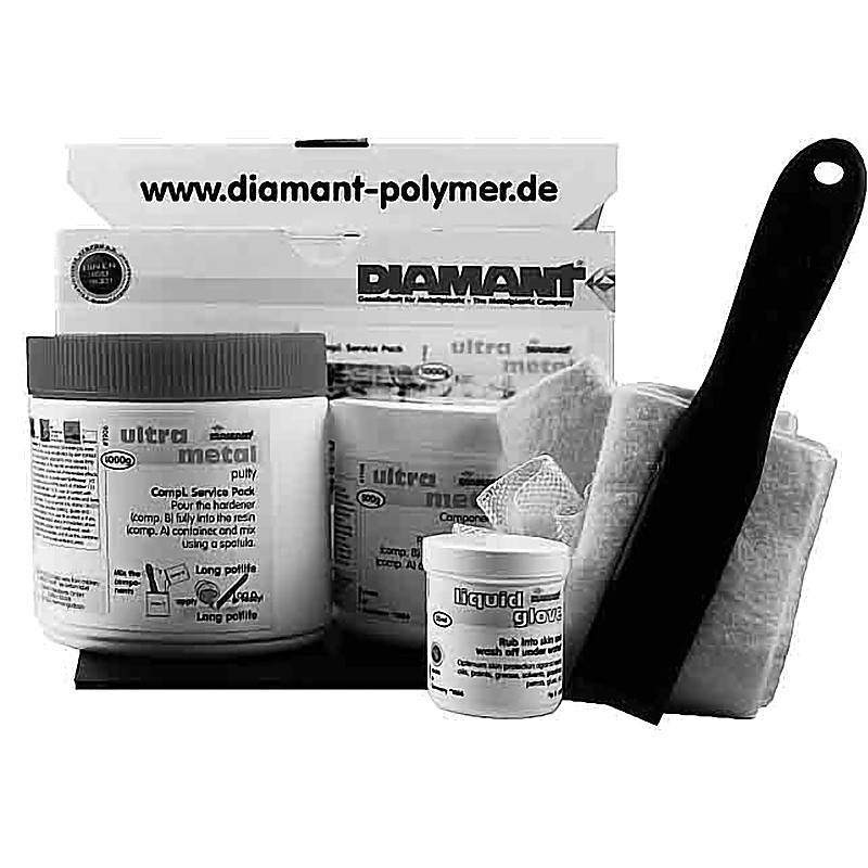 PUTTY ULTRAMETAL CERAMIC STEEL DIAMANT