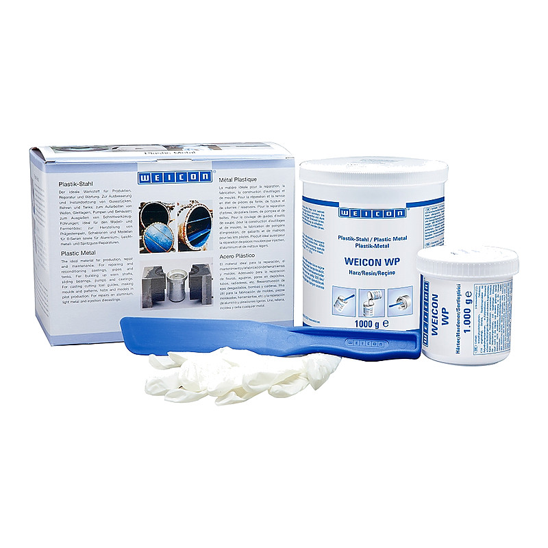 MINERAL FILLED PUTTY EXTREMELY WEAR RESISTANT WEICON WP