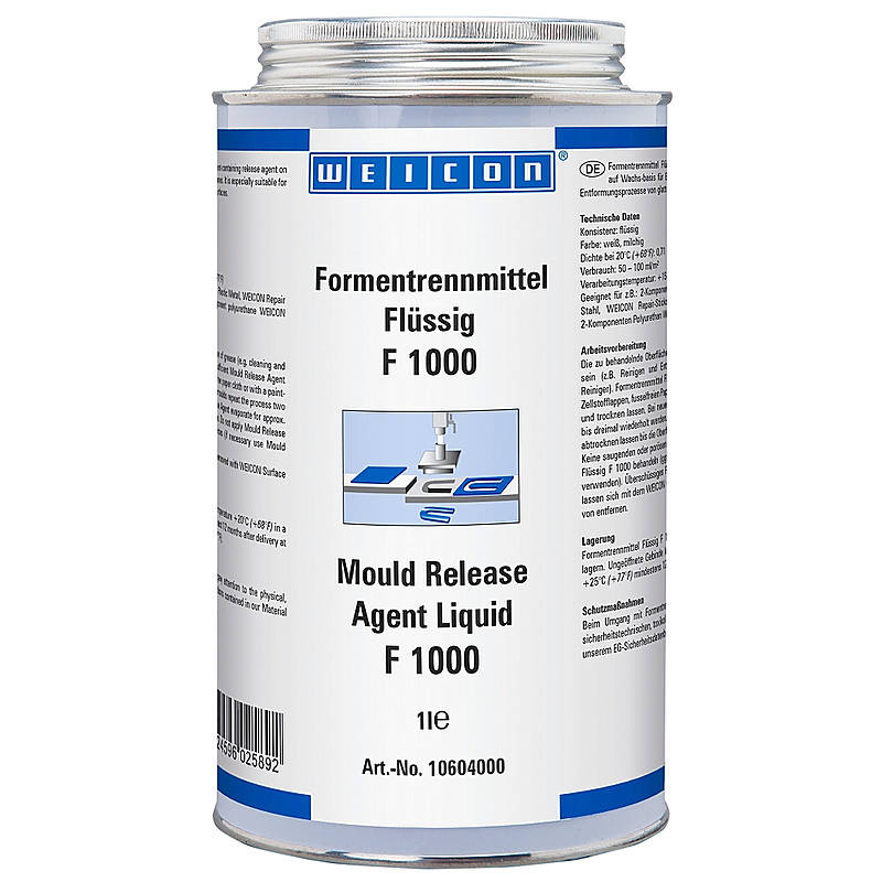 MOULD RELEASE AGENT LIFUID WEICON F1000 1LTR