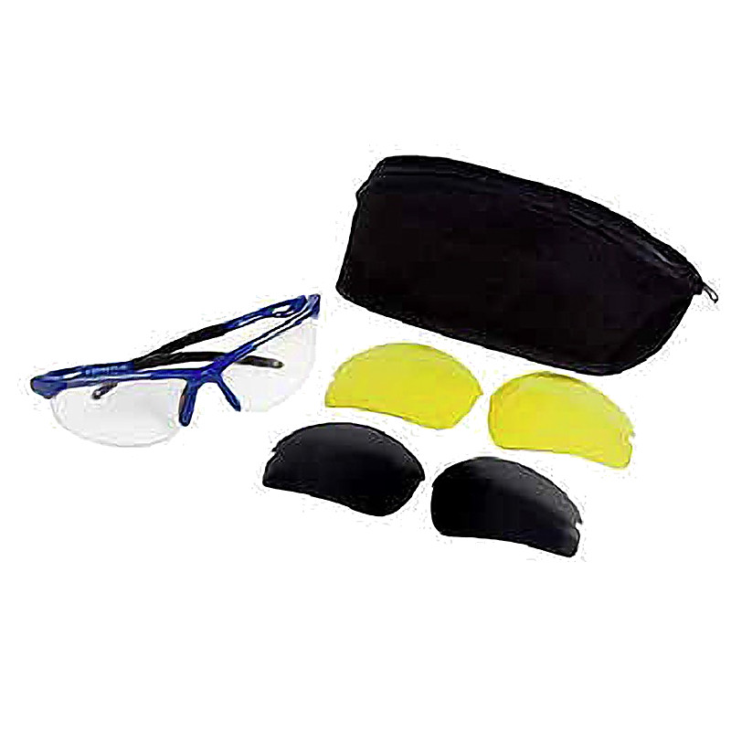 SPECTACLE SAFETY WITH INTERCHANGEABLE LENSES