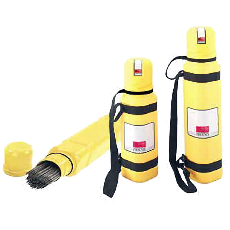 CONTAINER STORAGE FOR WELDING ROD WITH STRAP