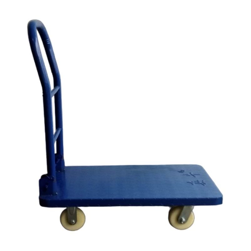 TRUCK PLATFORM STEEL 1-HANDLE WITH 4 SOLID TIRES