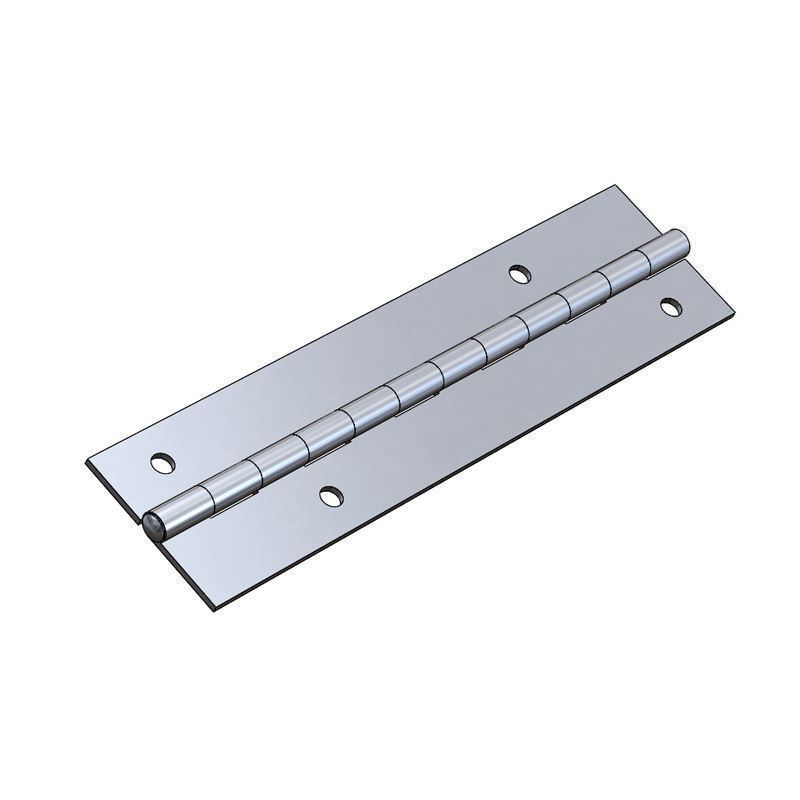 PIANO HINGE FOR CABINET BRASS 36MMX75MM