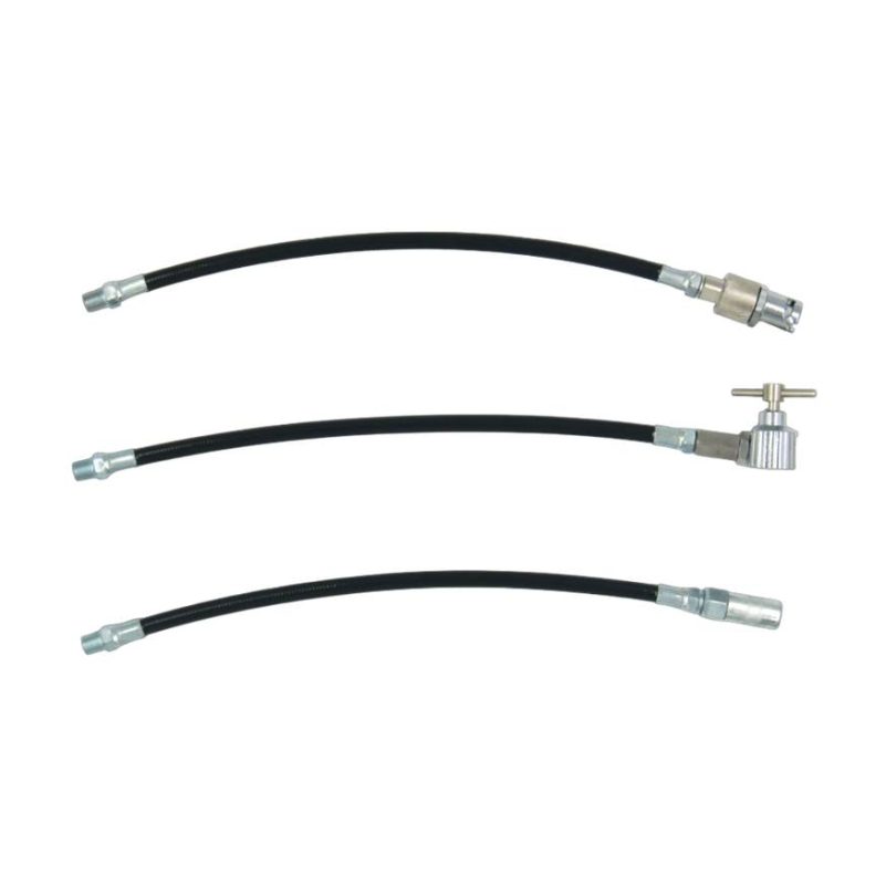 FLEXIBLE EXTENSION HOSE BUTTON HEAD TYPE NIPPLE