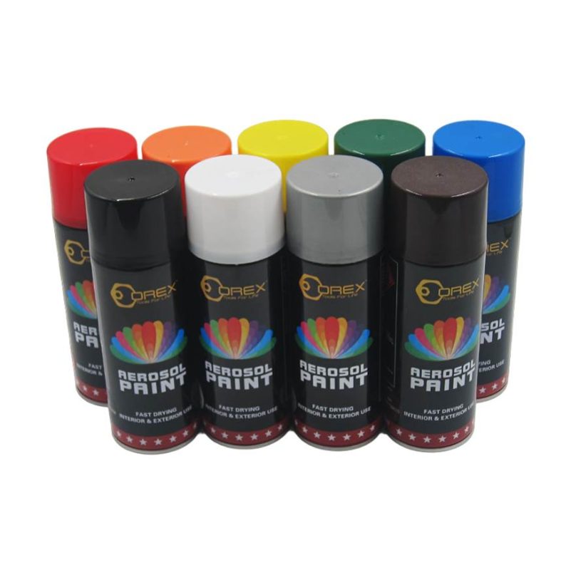 PAINT SPRAY MARKING LACQUER ENAMEL ASSORTED COLOURS 400CC