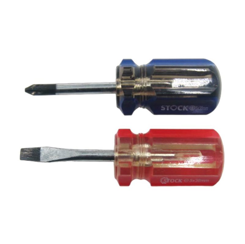 STUBBY S/DRIVER PLASTIC HANDLE NO. PHILLIPS